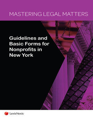 cover image of Mastering Legal Matters: Step-by-Step Accounting for Nonprofits in New York